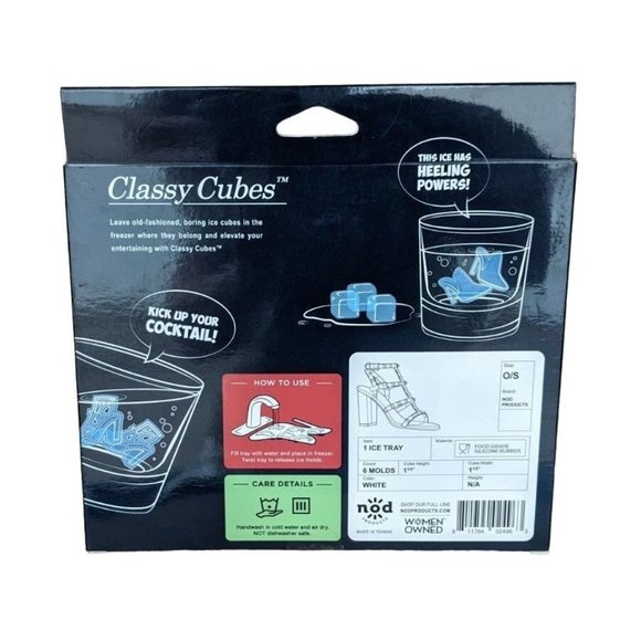 Nod - Sole Survivors Classy Cubes and Drink Markers (Wine/Shoes) - Picture 3 of 6